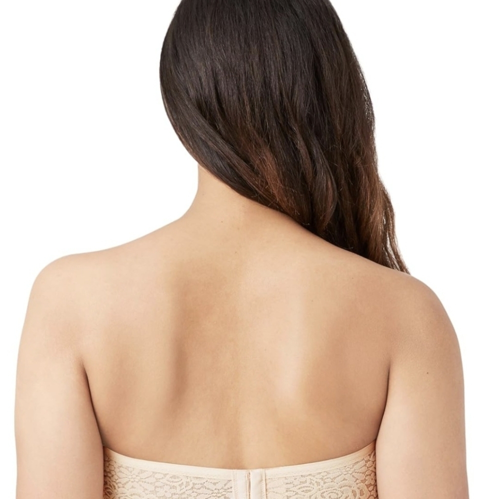Wacoal Women's Halo Multi-way Strapless Bra Nude, Sz 38 D - Picture 3 of 7